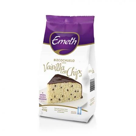 BIZCOCHUELO EMETH CON CHIPS 450 GRS